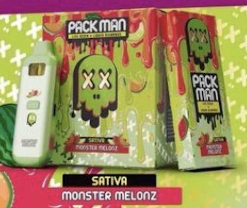 Packman Disposable Monster Melonz